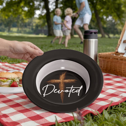 Devoted Cross Bowl – Christian Gift for Men