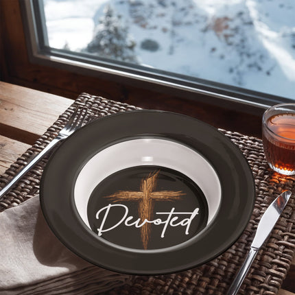 Devoted Cross Bowl – Christian Gift for Men