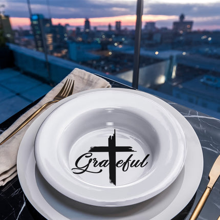 Saved by Grace Bowl – Christian Gift for Women