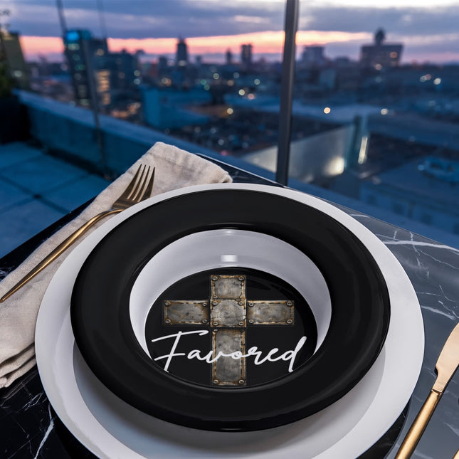 Favored Cross Bowl – Christian Gift for Men