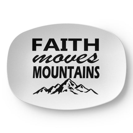 Faith Over Fear Platter – Christian Gift for Women
