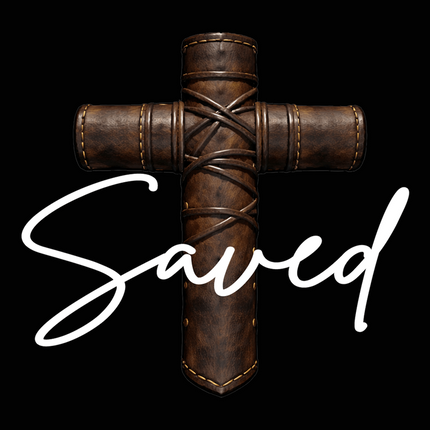Saved Cross Platter – Christian Gift for Men