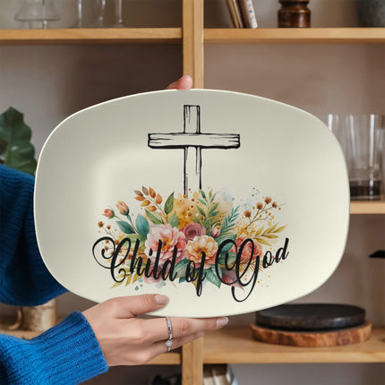 Faith Over Fear Platter – Christian Gift for Women