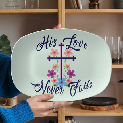 Faith Over Fear Platter – Christian Gift for Women