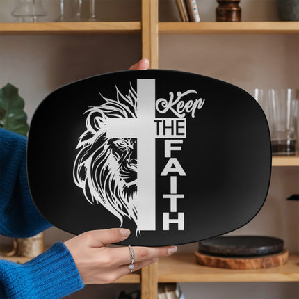 Faith Over Fear Platter – Christian Gift for Women
