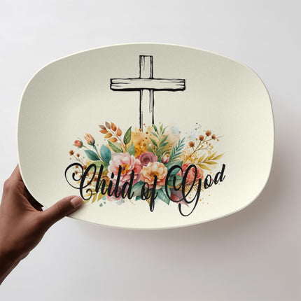 Faith Over Fear Platter – Christian Gift for Women