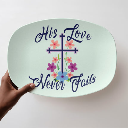 Faith Over Fear Platter – Christian Gift for Women