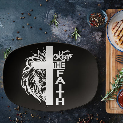 Faith Over Fear Platter – Christian Gift for Women