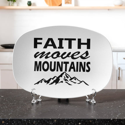 Faith Over Fear Platter – Christian Gift for Women
