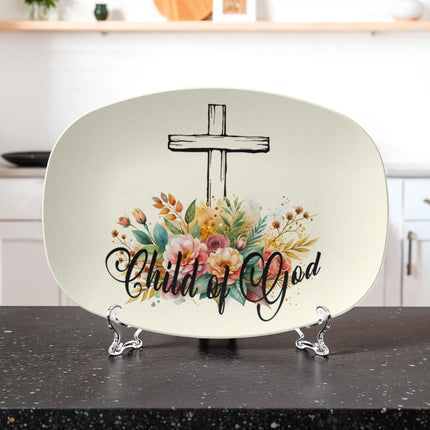 Faith Over Fear Platter – Christian Gift for Women