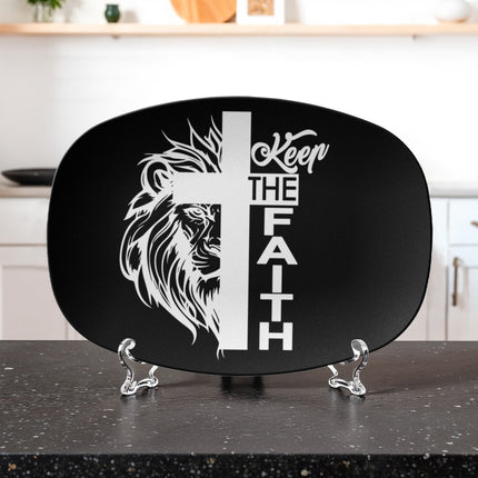 Faith Over Fear Platter – Christian Gift for Women