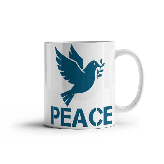 Peace Dove | Inspirational Christian White Mug | Gift for Her