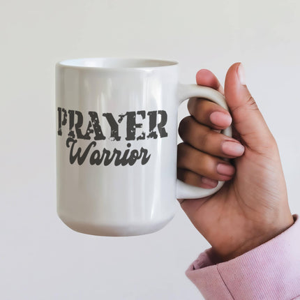 Modern Christian mug with Faith design — "Still standing" — a faith-forward gift for women