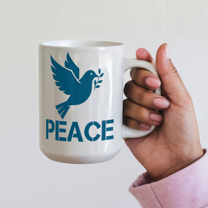 Modern Christian mug with Faith design — "Loved. Known. Hers" — a faith-forward gift for women