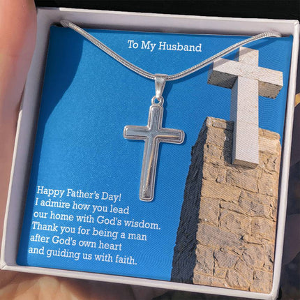 Artisan Cross Necklace – Christian Gift for Men