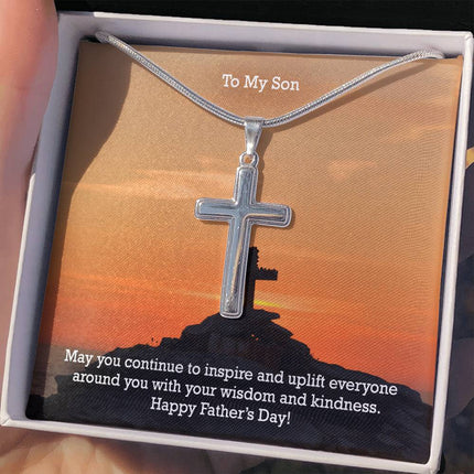 Artisan Cross Necklace – Christian Gift for Men