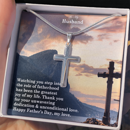 Artisan Cross Necklace – Christian Gift for Men