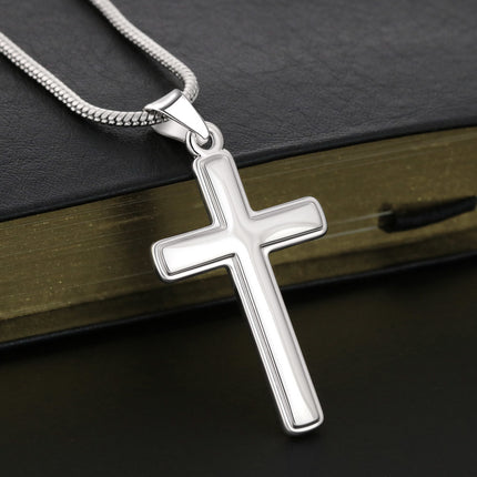 Artisan Cross Necklace – Christian Gift for Men
