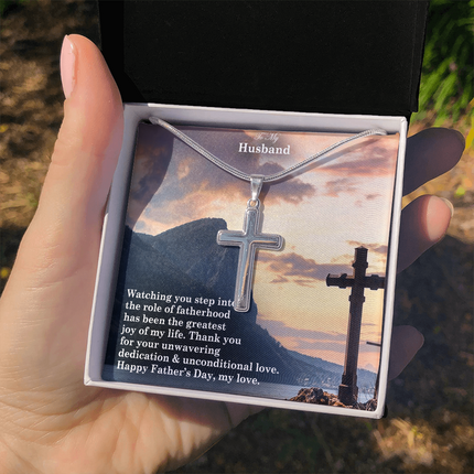 Artisan Cross Necklace – Christian Gift for Men