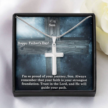 Artisan Cross Necklace – Christian Gift for Men