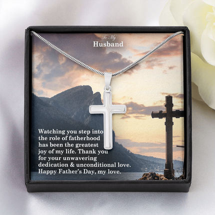 Artisan Cross Necklace – Christian Gift for Men