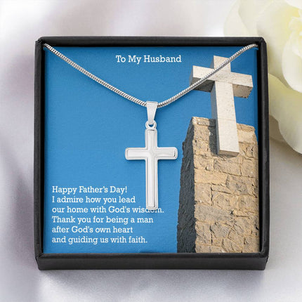 Artisan Cross Necklace – Christian Gift for Men