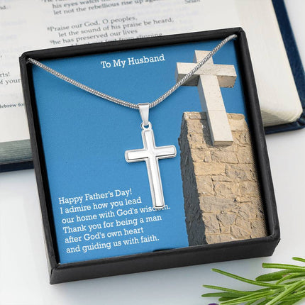 Artisan Cross Necklace – Christian Gift for Men