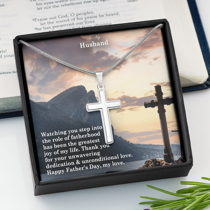 Artisan Cross Necklace – Christian Gift for Men