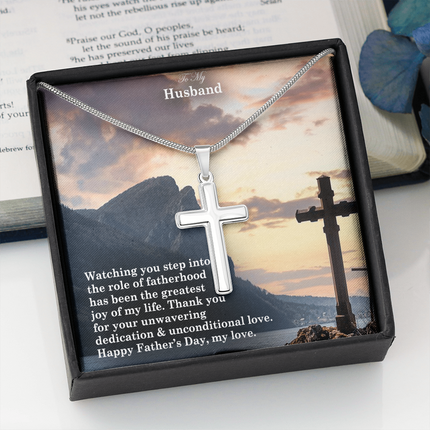 Artisan Cross Necklace – Christian Gift for Men