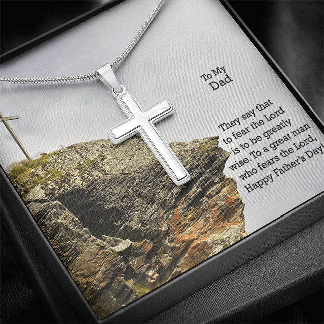 Artisan Cross Necklace – Christian Gift for Men