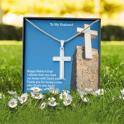 Artisan Cross Necklace – Christian Gift for Men