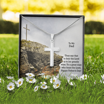 Artisan Cross Necklace – Christian Gift for Men