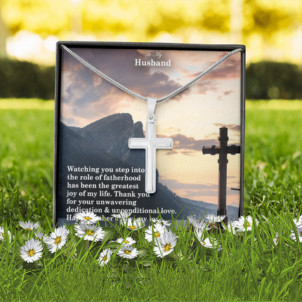 Artisan Cross Necklace – Christian Gift for Men