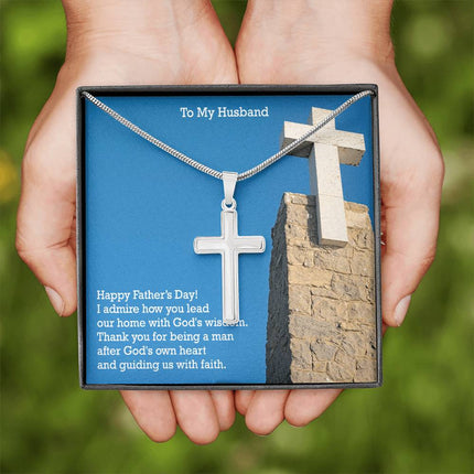 Artisan Cross Necklace – Christian Gift for Men