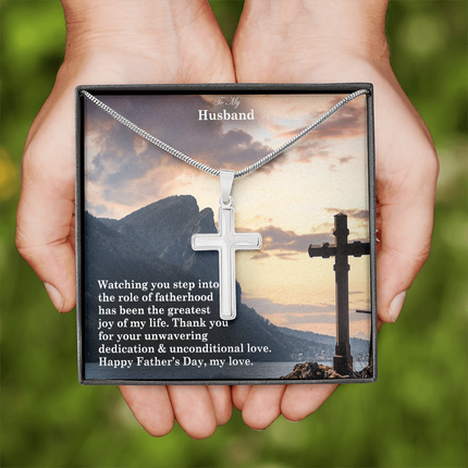 Artisan Cross Necklace – Christian Gift for Men