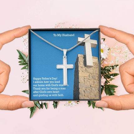 Artisan Cross Necklace – Christian Gift for Men
