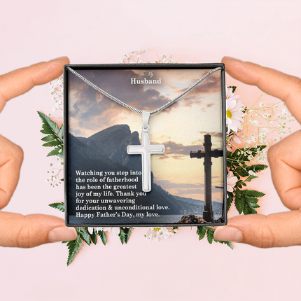 Artisan Cross Necklace – Christian Gift for Men