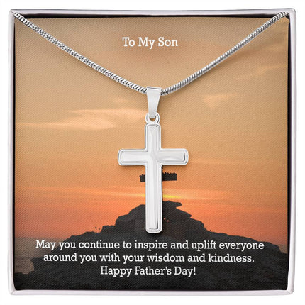 Artisan Cross Necklace – Christian Gift for Men