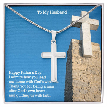 Artisan Cross Necklace – Christian Gift for Men