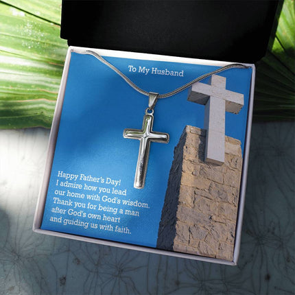 Artisan Cross Necklace – Christian Gift for Men