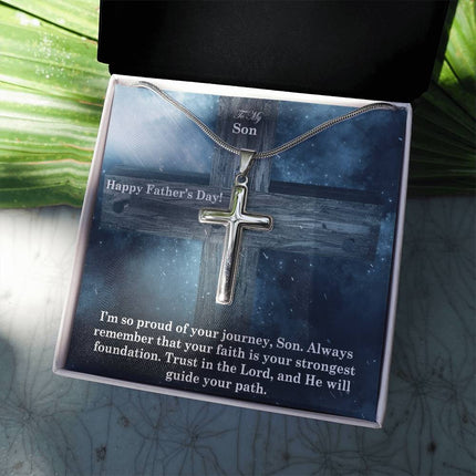 Artisan Cross Necklace – Christian Gift for Men