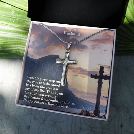 Artisan Cross Necklace – Christian Gift for Men