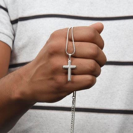 Artisan Cross Necklace – Christian Gift for Men