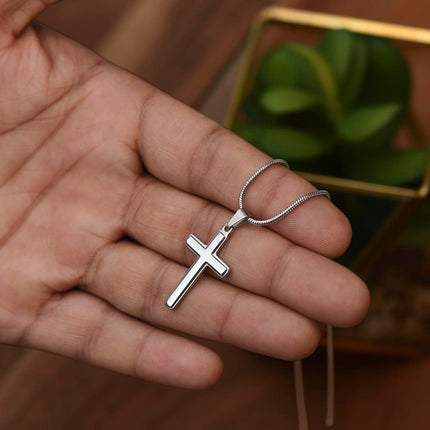 Artisan Cross Necklace – Christian Gift for Men