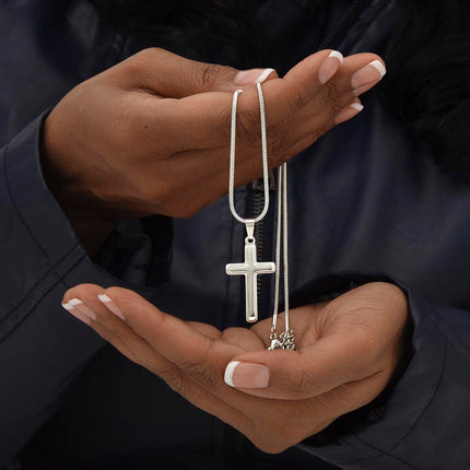 Artisan Cross Necklace – Christian Gift for Men