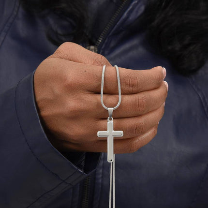 Artisan Cross Necklace – Christian Gift for Men