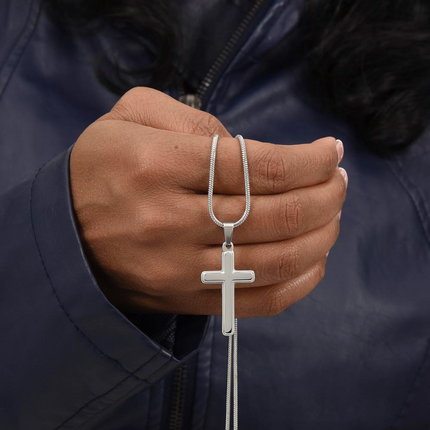 Artisan Cross Necklace – Christian Gift for Men