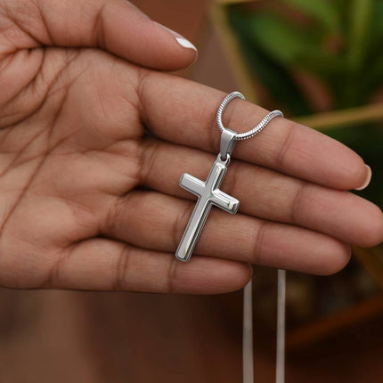 Artisan Cross Necklace – Christian Gift for Men