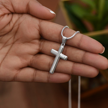Artisan Cross Necklace – Christian Gift for Men