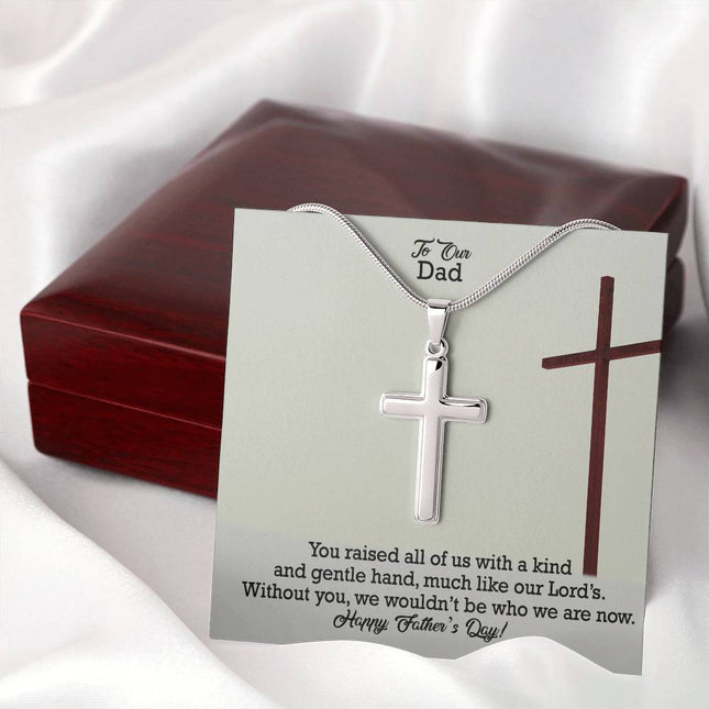 Artisan Cross Necklace – Christian Gift for Men